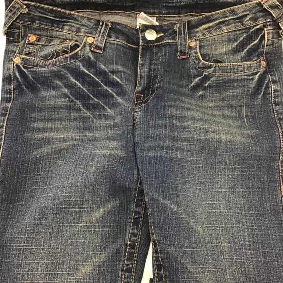 True Religion Johnny Jeans Dark Dusty NWT Sz 32 - Picture 7 of 13